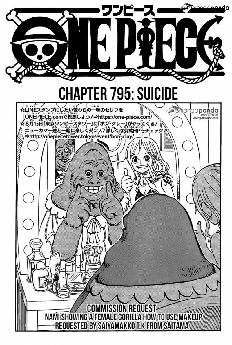 One Piece Chapter 795 1